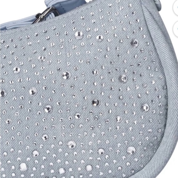 No Boundaries Women's Baguette Shoulder Bag with Crossbody Strap NWT - Picture 3 of 12